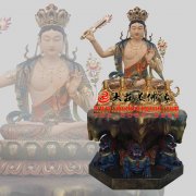 文殊菩萨生漆脱胎坐莲佛 文殊菩萨生漆脱胎坐莲佛
