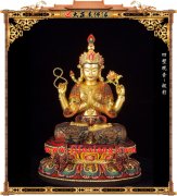 极彩四臂观音