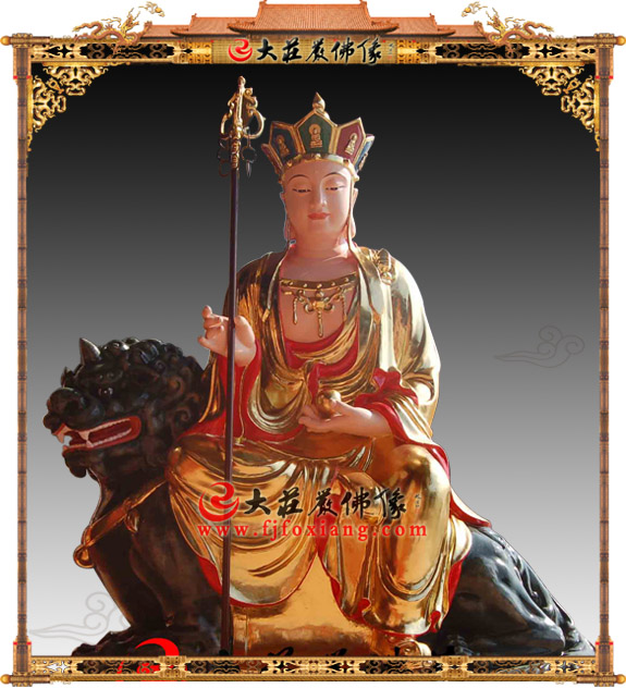 地藏王菩萨泥塑像