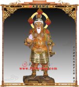 木雕极彩十二药叉之伐折罗【1807】