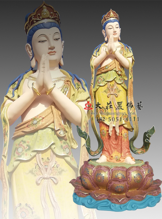铜雕八大菩萨之观音菩萨