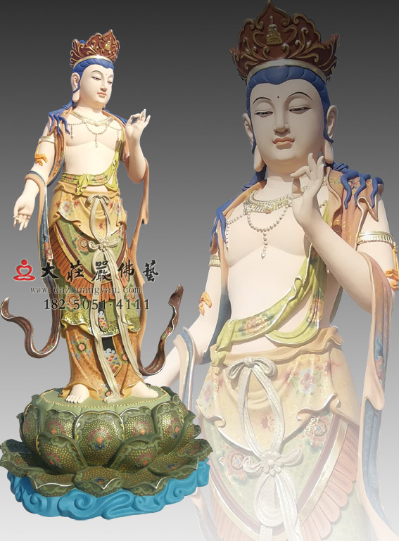 铜雕八大菩萨之弥勒菩萨