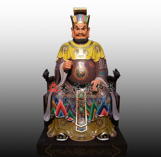 <b>铜雕十殿阎王之二殿楚江王</b>