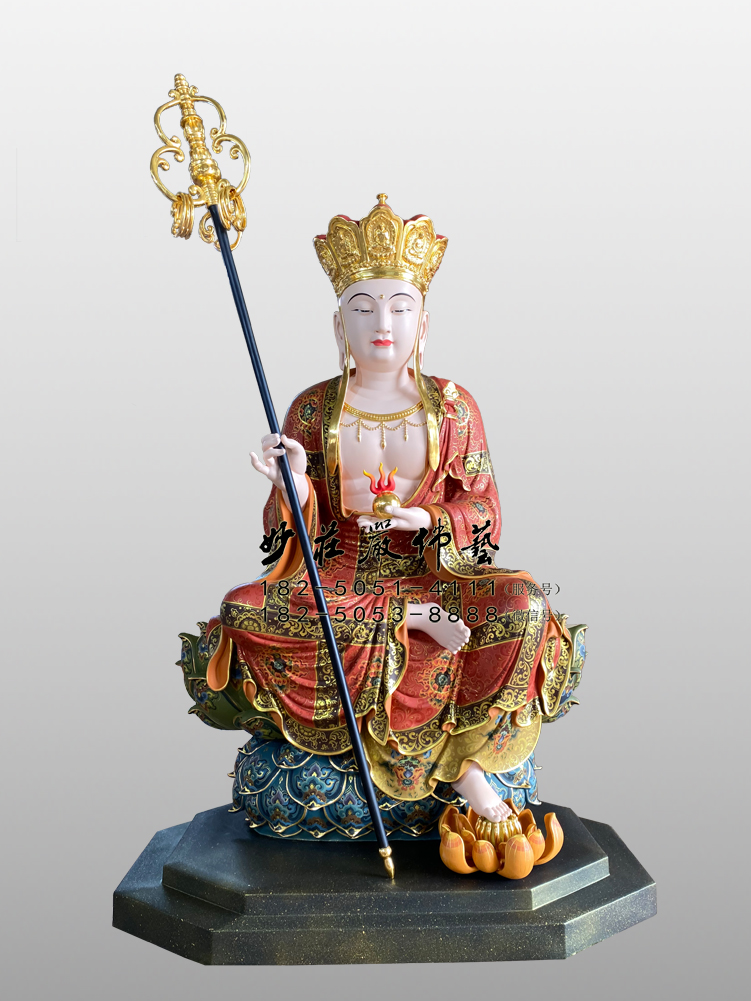 地藏菩萨铜佛像