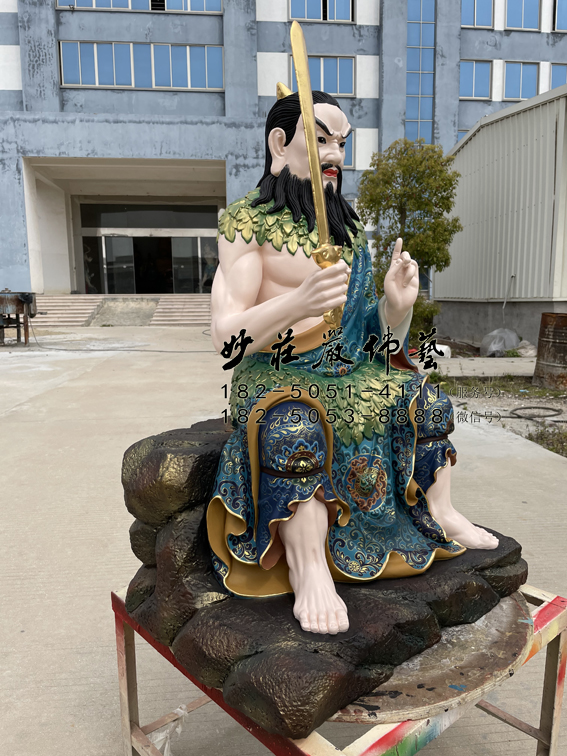 铜雕伏羲神像 伏羲神像