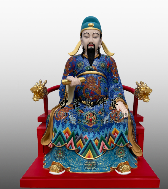 铜雕文昌帝君 文昌帝君神像