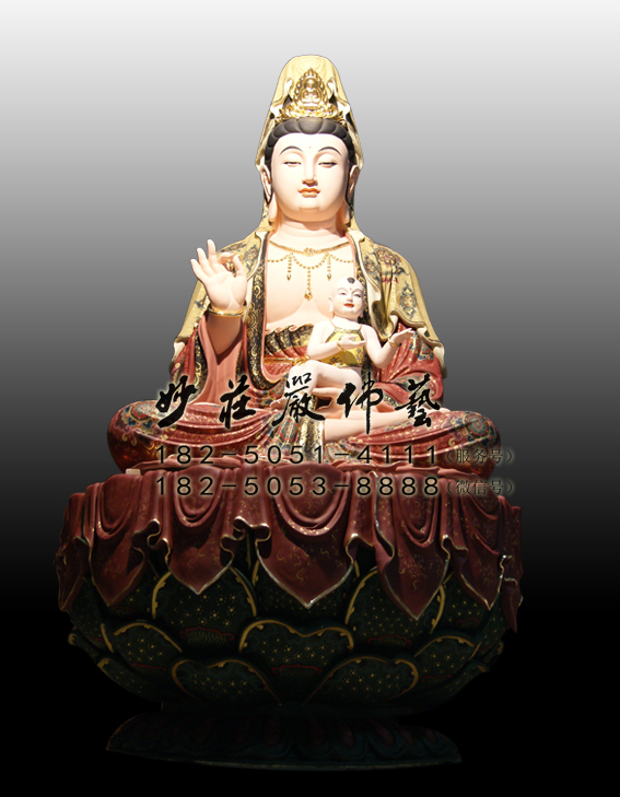 送子观音佛像