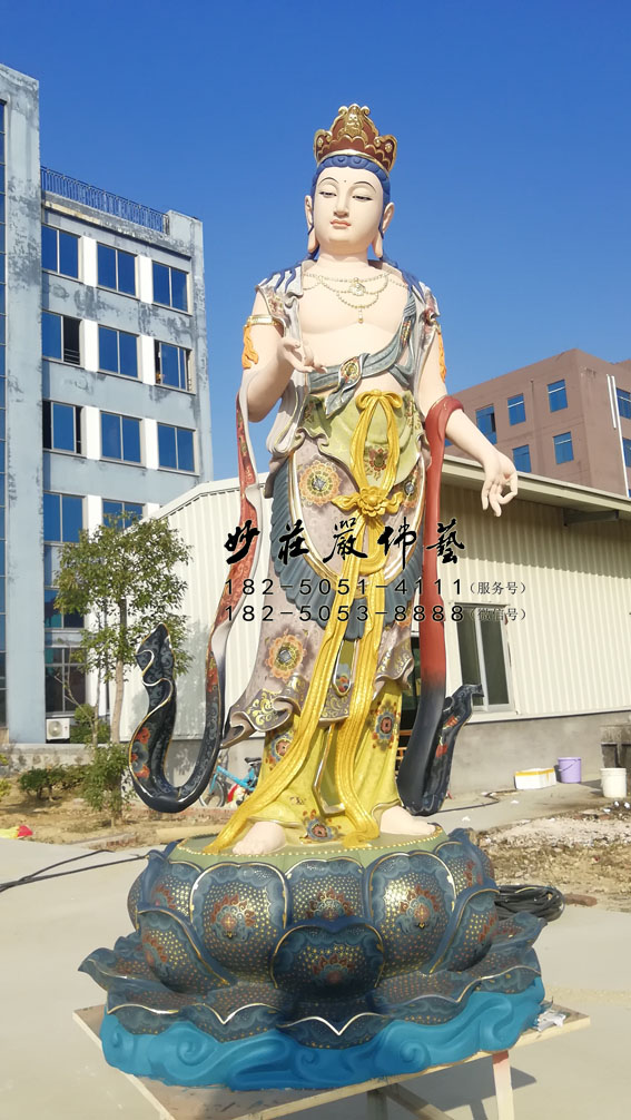 除盖障菩萨佛像现场实拍图