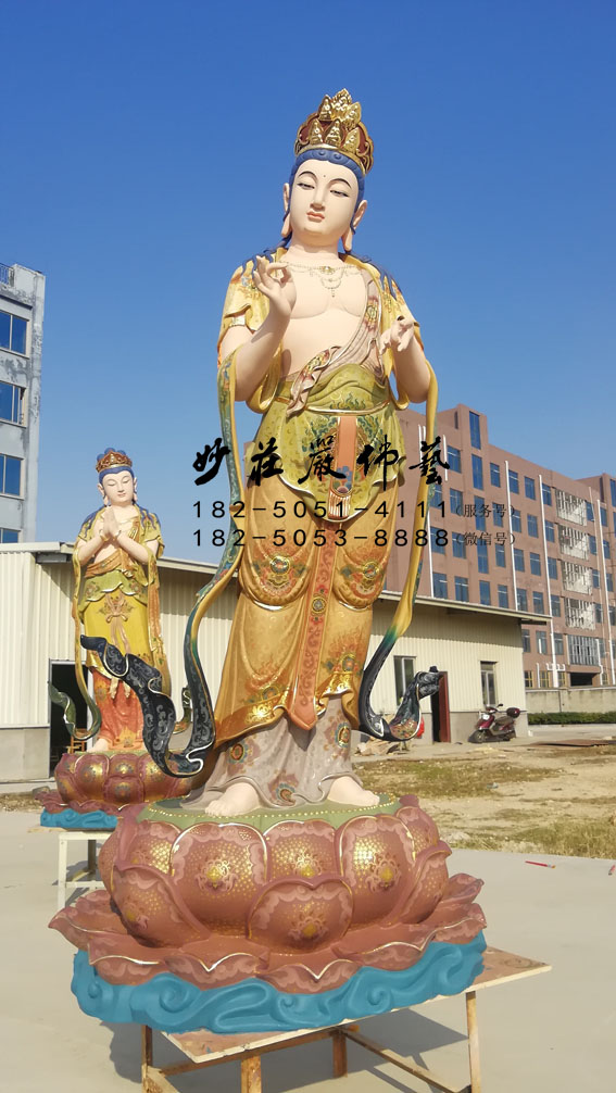 金刚手菩萨佛像现场实拍图
