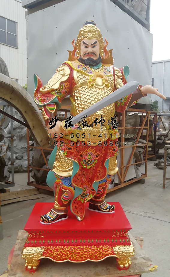 丁丑神将赵子任神像工厂现场实拍图