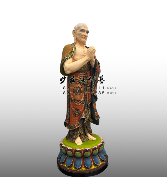 迦叶尊者左侧照