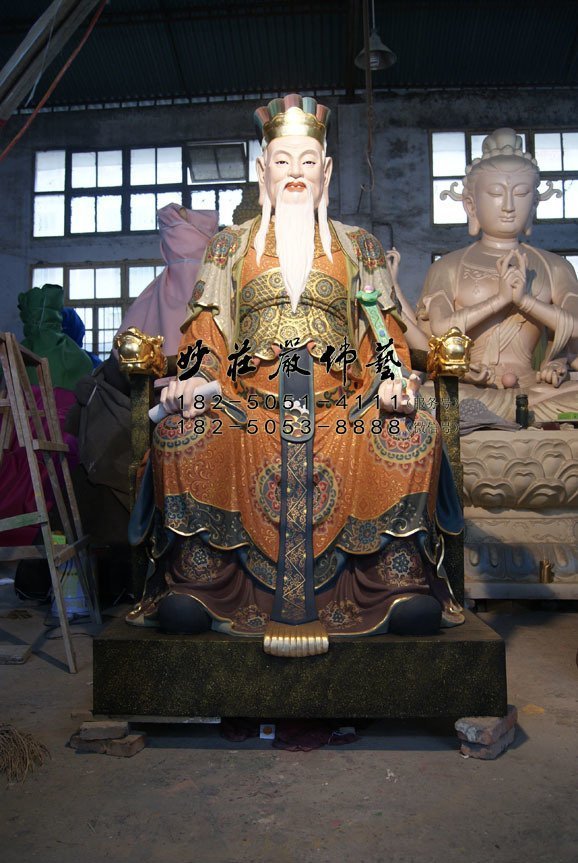 孔子神像现场实拍图