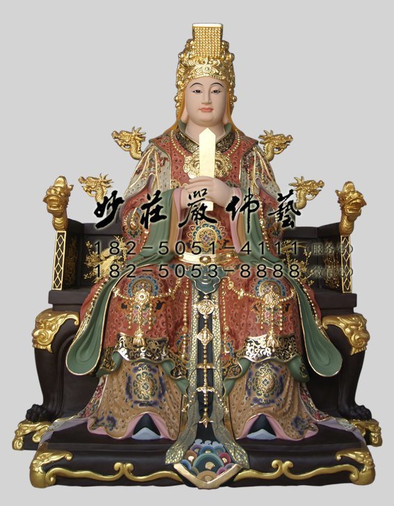 临水夫人神像