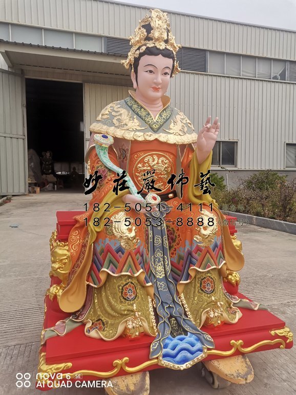 泰山娘娘神像
