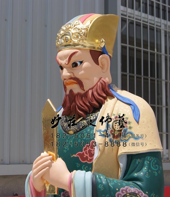 阎摩罗王侧面照