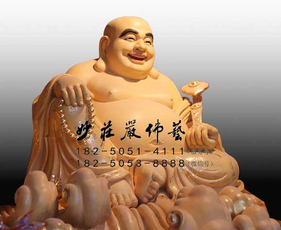 弥勒佛铜像