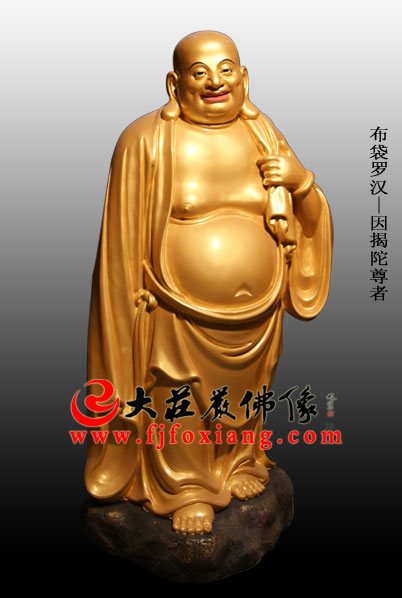 布袋罗汉雕塑
