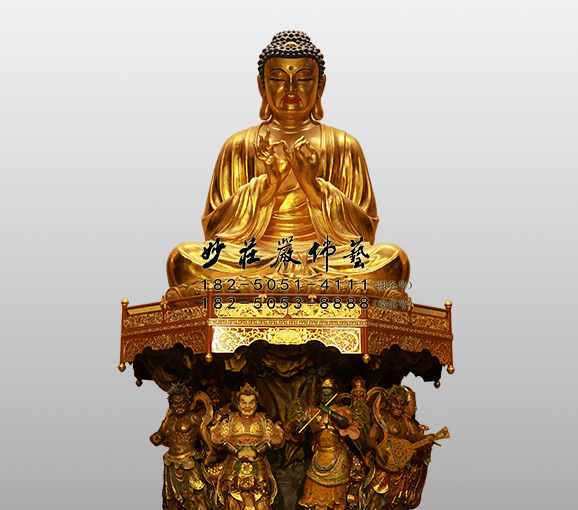 铜雕释迦牟尼佛