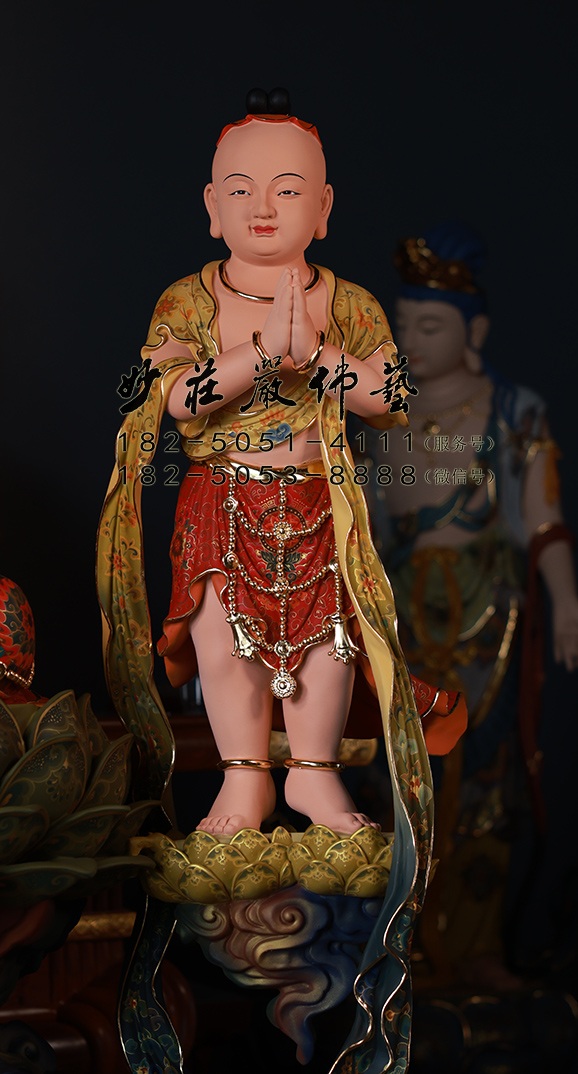 善财童子雕塑 善财童子雕塑