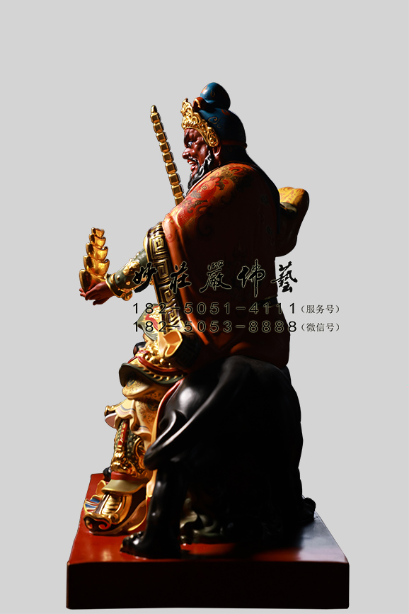 赵公明右侧照