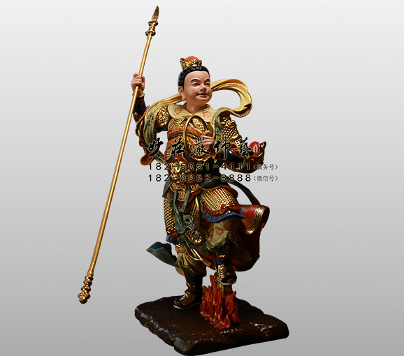 哪吒神像 哪吒雕塑 铜雕哪吒 哪吒塑像