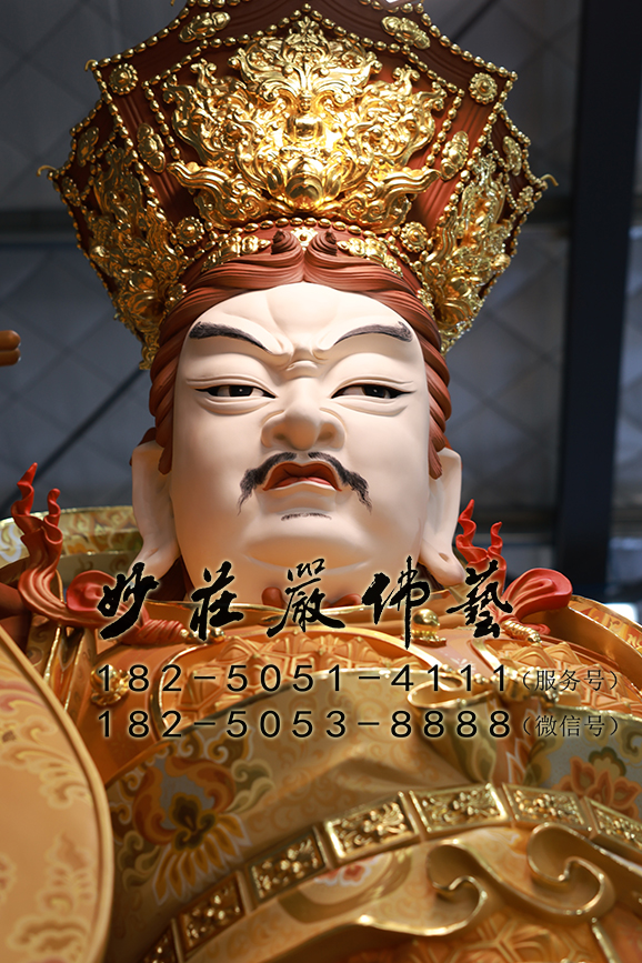 持国天王局部特写