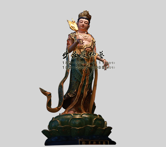 除盖障菩萨雕塑 除盖障菩萨塑像