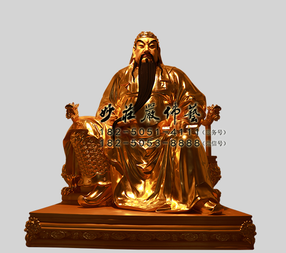 铜雕关公塑像 关公神像 关公雕塑 关公塑像