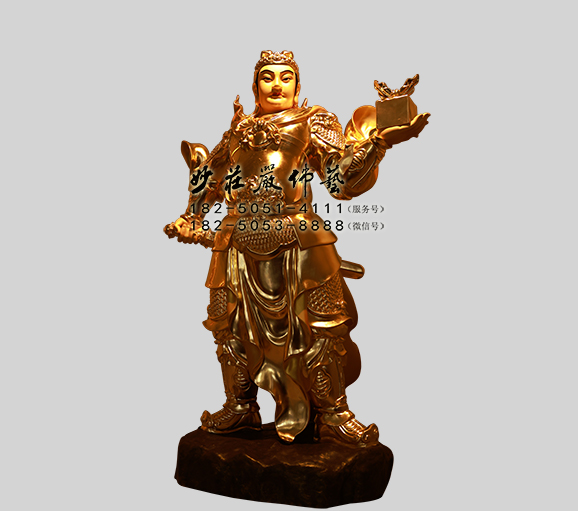 关平神像 铜雕关平塑像 关平雕塑