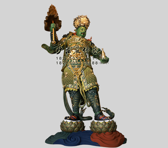 多闻天王佛像 北方多闻天王佛像