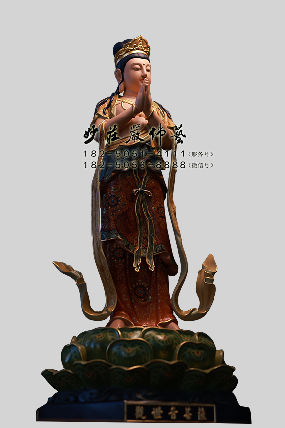 观音菩萨左侧照