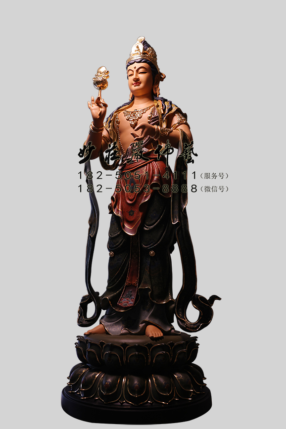 日光菩萨侧面照