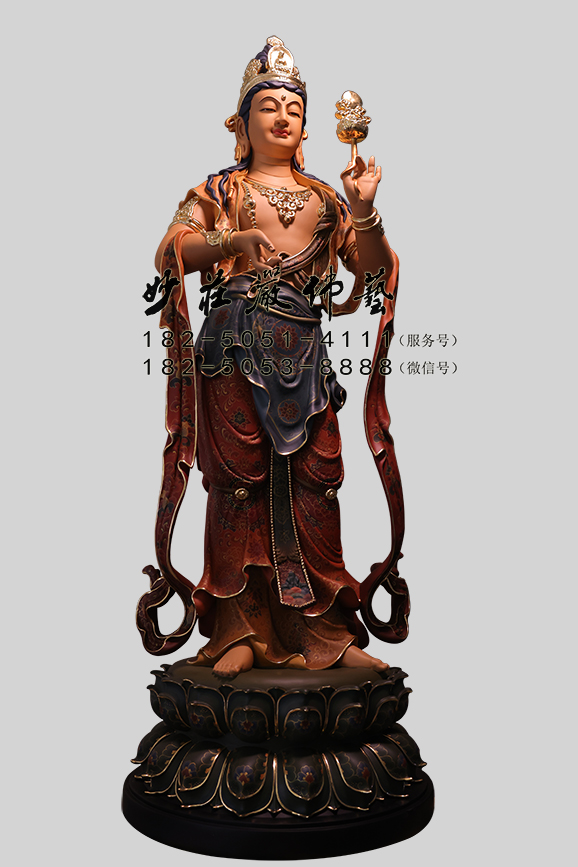 月光菩萨侧面照