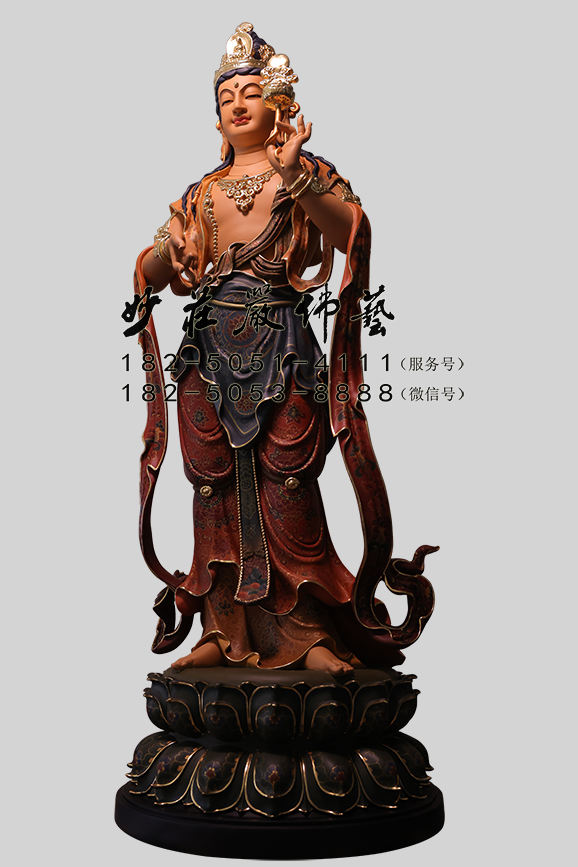 月光菩萨右侧照