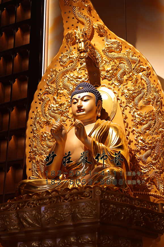 尸弃佛塑像侧面照