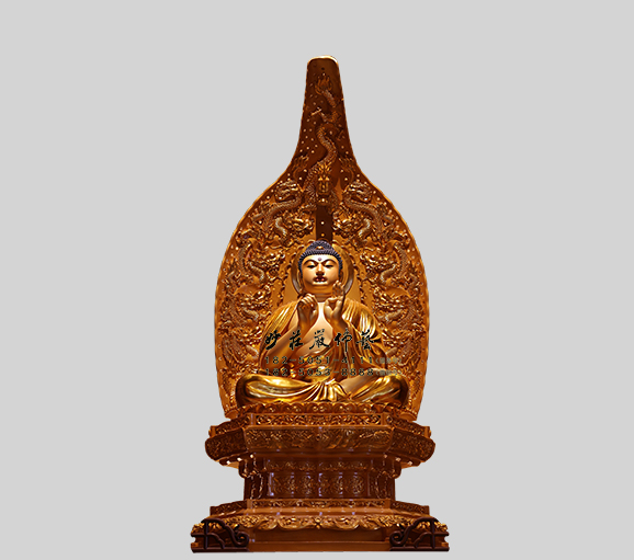 铜雕过去七佛之拘那含牟尼佛‌