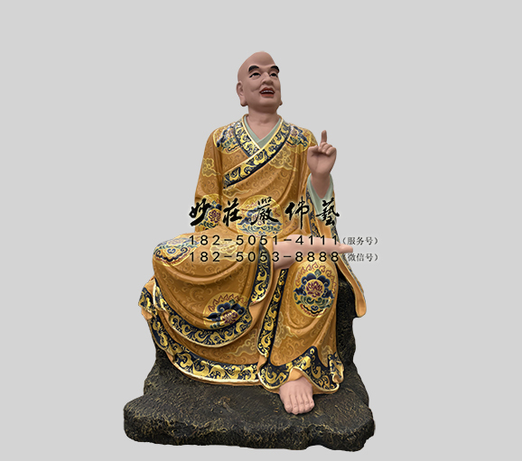 阿氏多尊者雕塑