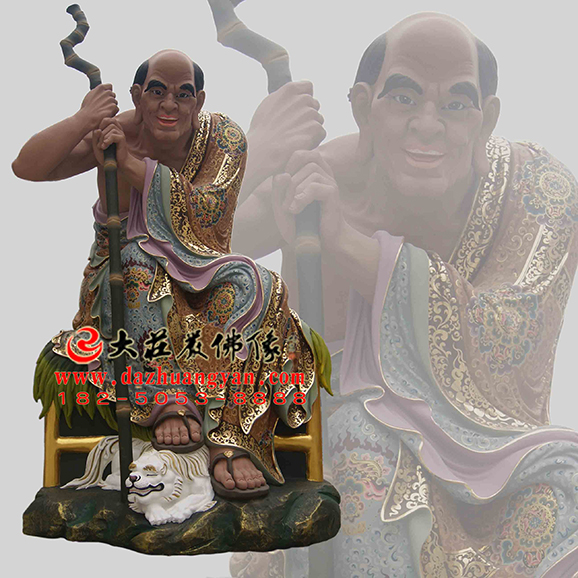 ‌伐阇罗弗多罗尊者塑像