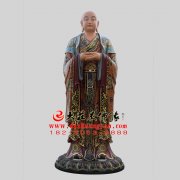 道明法师彩绘塑像【1303】 道明法师彩绘塑像【1303】