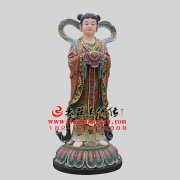 <b>生漆脱胎龙女彩绘塑像【1008】</b>