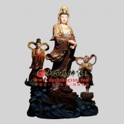 <b>生漆脱胎海岛观音佛像【1004】</b>