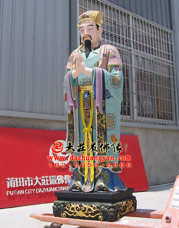 生漆脱胎大自在天彩绘佛像侧面照 生漆脱胎大自在天彩绘佛像侧面照