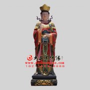 生漆脱胎大功德天彩绘像【2412】