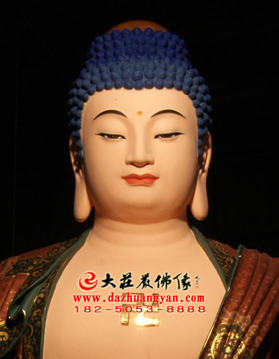 彩绘描金生漆脱胎东方三圣之药师如来塑像特写 彩绘描金生漆脱胎东方三圣之药师如来塑像特写